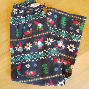 Hanna Andersson Gnome Sweet Gnome pj pants. Size 130.